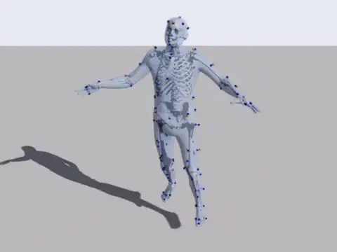 Fit SmoCap to MHR animated preview